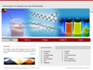 Website Designing - Speciality Chemicals & Polymers