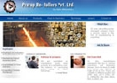 Website Designing - Pratap Re-Rollers Pvt. Ltd.